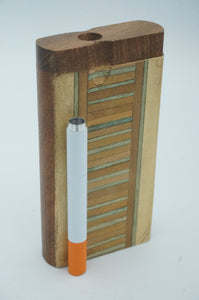 Wood Dugout Collection With Metal One-Hitter - ohiohippiessmokeshop.com