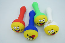 Load image into Gallery viewer, SpongeJim-Circle-Pants-Silicone-Pipe
