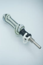 Load image into Gallery viewer, Fancy Glass Colored Honey Straw Nectar Collector - OhioHippiesSmokeShop.com