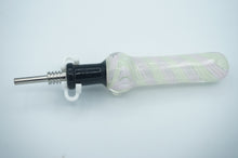 Load image into Gallery viewer, Fancy Glass Colored Honey Straw Nectar Collector - OhioHippiesSmokeShop.com