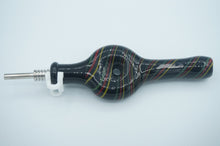 Load image into Gallery viewer, Fancy Glass Colored Honey Straw Nectar Collector - OhioHippiesSmokeShop.com