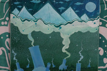 Load image into Gallery viewer, Water Pipe Dreams Acrylics Canvas Art - Caliculturesmokeshop.com