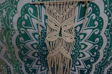 Load image into Gallery viewer, White Macrame Wall Hanger - Caliculturesmokeshop.com