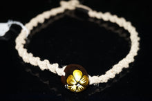 Load image into Gallery viewer, The Golden Flower bead pendant with hemp chain - Caliculturesmokeshop.com