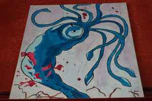 Squid Billy on Canvas - Caliculturesmokeshop.com