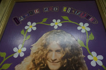 Load image into Gallery viewer, Robert Plant Led Zeppelin in Wooden Frame - Caliculturesmokeshop.com
