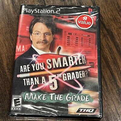 Are you smarter than a 5th grader Make the Grade PS2 - ohiohippies.com