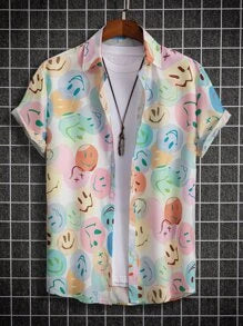 Smiley Button Down - Ohiohippies.com