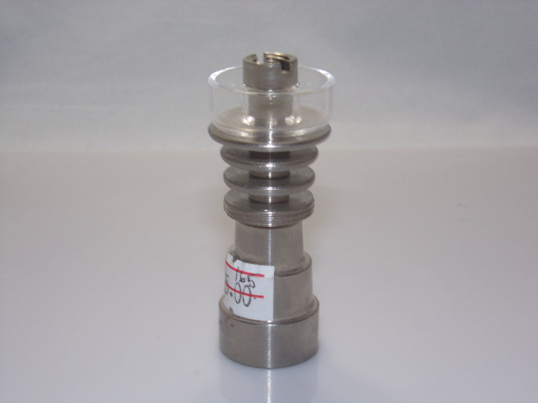 Female And Male 10,14,18 Universal Quartz And Titanium Banger - Caliculturesmokeshop.com