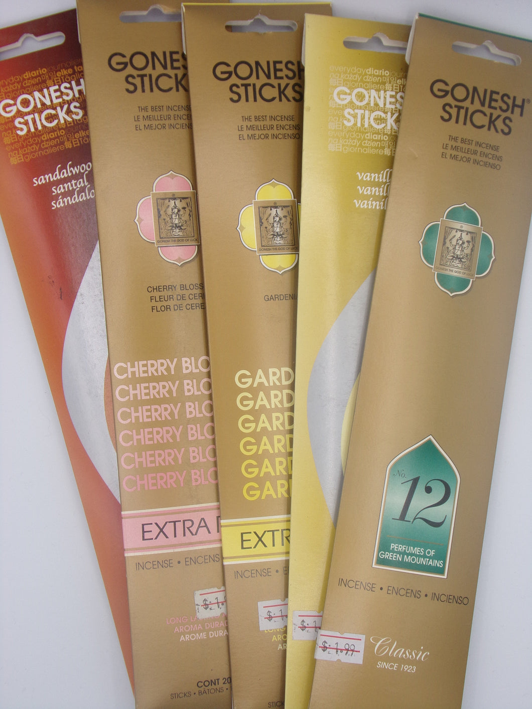 Gonesh Stick Packs - Random Selection - Caliculturesmokeshop.com