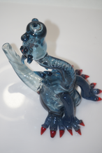 Load image into Gallery viewer, Blue Dragon American Oil Rig Glass Pipe
