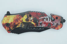 Load image into Gallery viewer, Folded Knife with Window Breaker and Rope Cutter - ohiohippiessmokeshop.com
