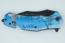 Load image into Gallery viewer, Folded Knife with Window Breaker and Rope Cutter - ohiohippiessmokeshop.com
