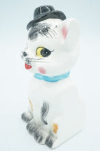 Load image into Gallery viewer, Vintage Black Hat Cat Piggy Bank - ohiohippiessmokeshop.com
