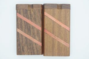 Wood Dugout Collection With Metal One-Hitter - ohiohippiessmokeshop.com