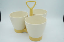 Load image into Gallery viewer, Tupperware Mid-Century 3 Serving Cups with Handle - ohiohippiessmokeshop.com
