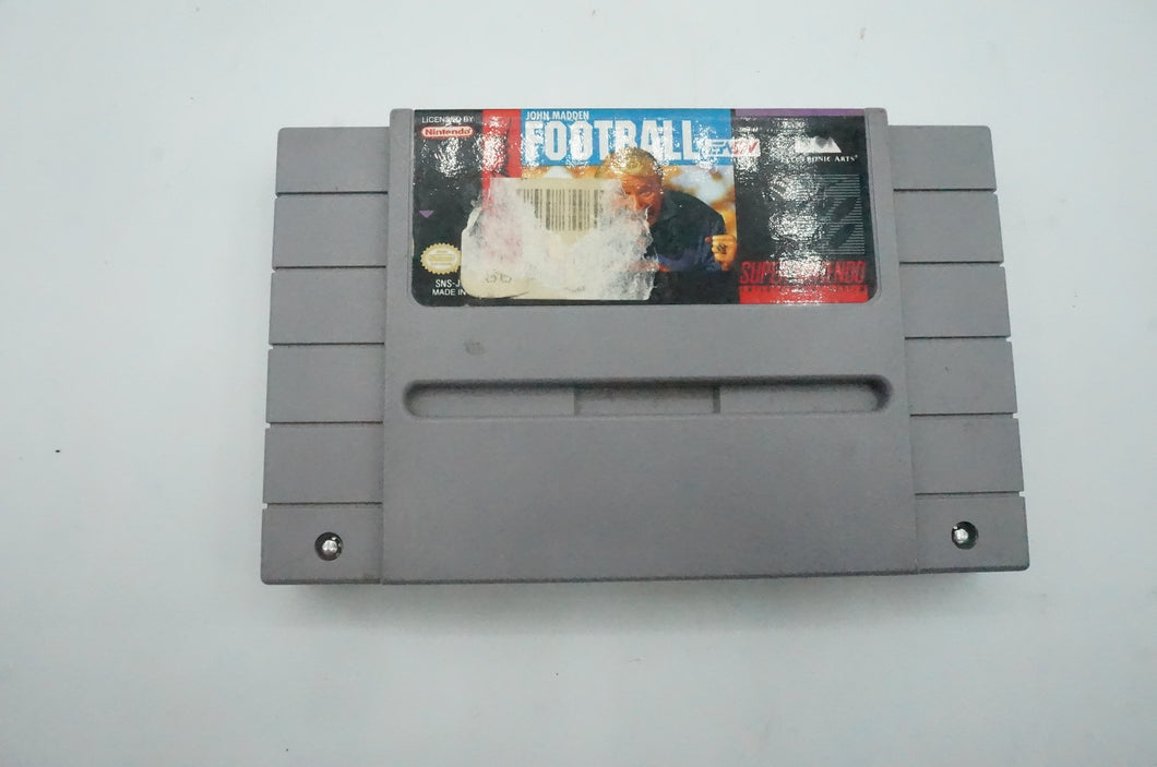 Madden Football SNES Game - Ohiohippies.com