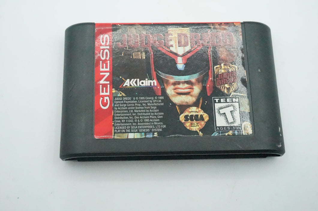 Judge Dread Sega Game - Ohiohippies.com