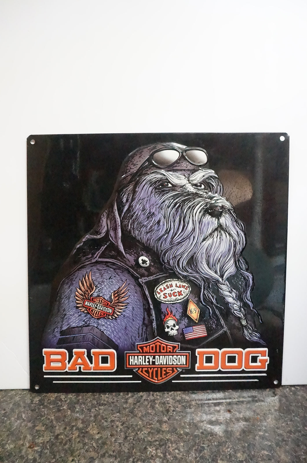 Harley Davidson metal wall art- ohiohippies.com