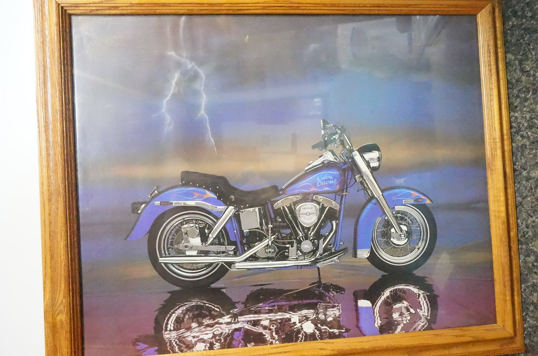 Harley Davidson Framed Art - Ohiohippies.com