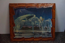 Load image into Gallery viewer, Unicorn On Wood - Ohiohippies.com
