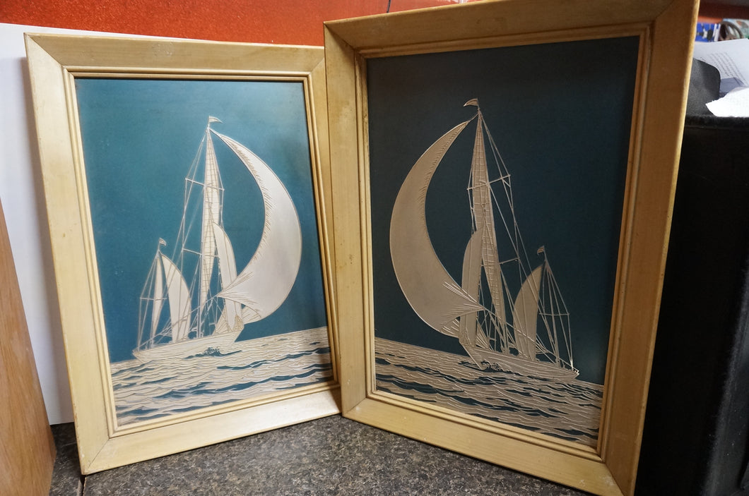 Antique Sail Boat Wall Art- ohiohippies.com