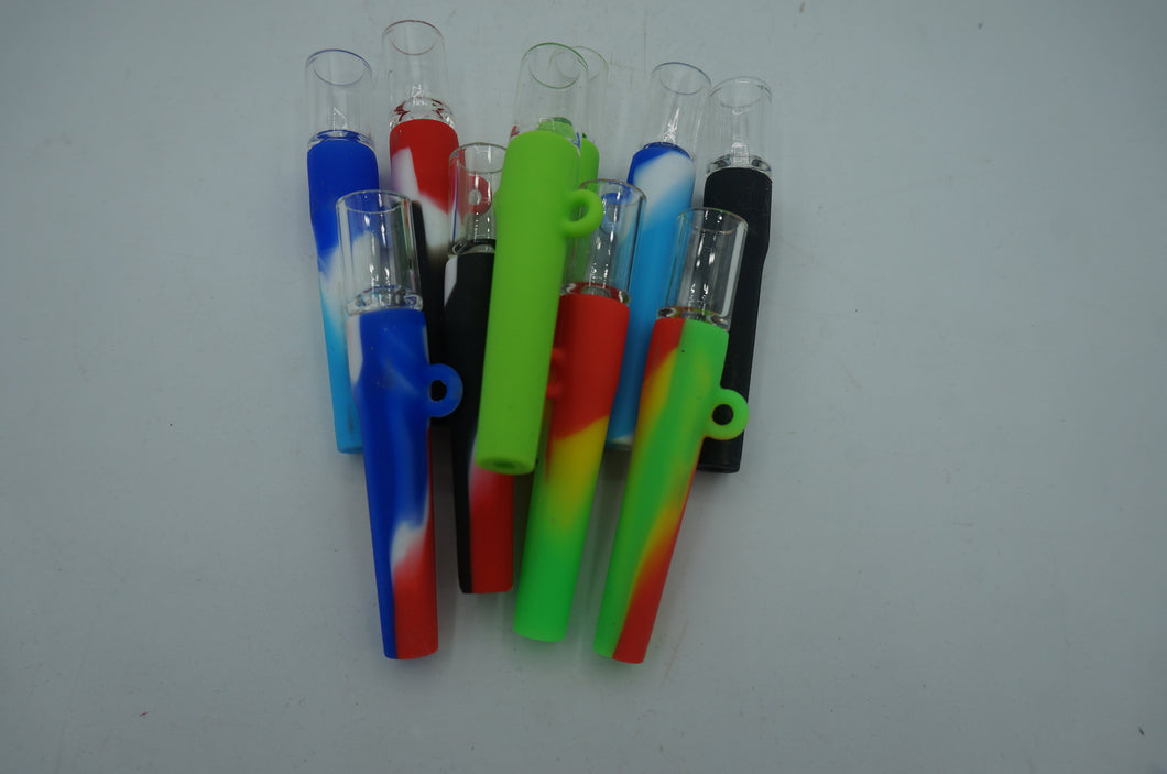 Silicone/Glass Chillums - Ohiohippies.com