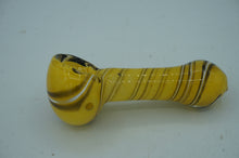 Load image into Gallery viewer, yellow, black and white pipe- ohiohippies.com
