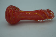 Load image into Gallery viewer, red and yellow striped pipe- ohiohippies.com

