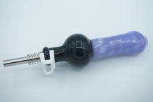 Load image into Gallery viewer, Fancy Glass Colored Honey Straw Nectar Collector - OhioHippiesSmokeShop.com
