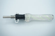 Load image into Gallery viewer, Fancy Glass Colored Honey Straw Nectar Collector - OhioHippiesSmokeShop.com
