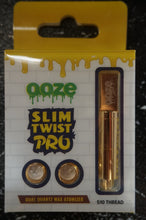 Load image into Gallery viewer, OOZE Slim Twist Pro, Wax Atomizer, Dual Quartz Wax Tanks - Caliculturesmokeshop.com

