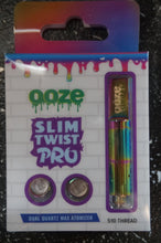 Load image into Gallery viewer, OOZE Slim Twist Pro, Wax Atomizer, Dual Quartz Wax Tanks - Caliculturesmokeshop.com
