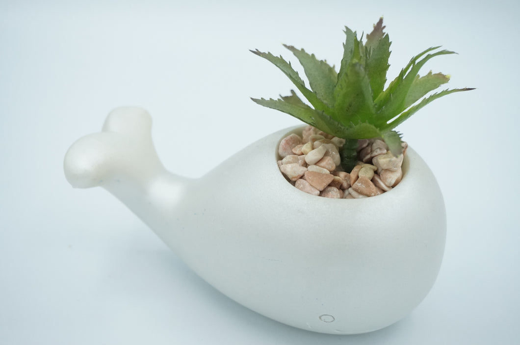Whale Pot Fake Plants - Caliculturesmokeshop.com
