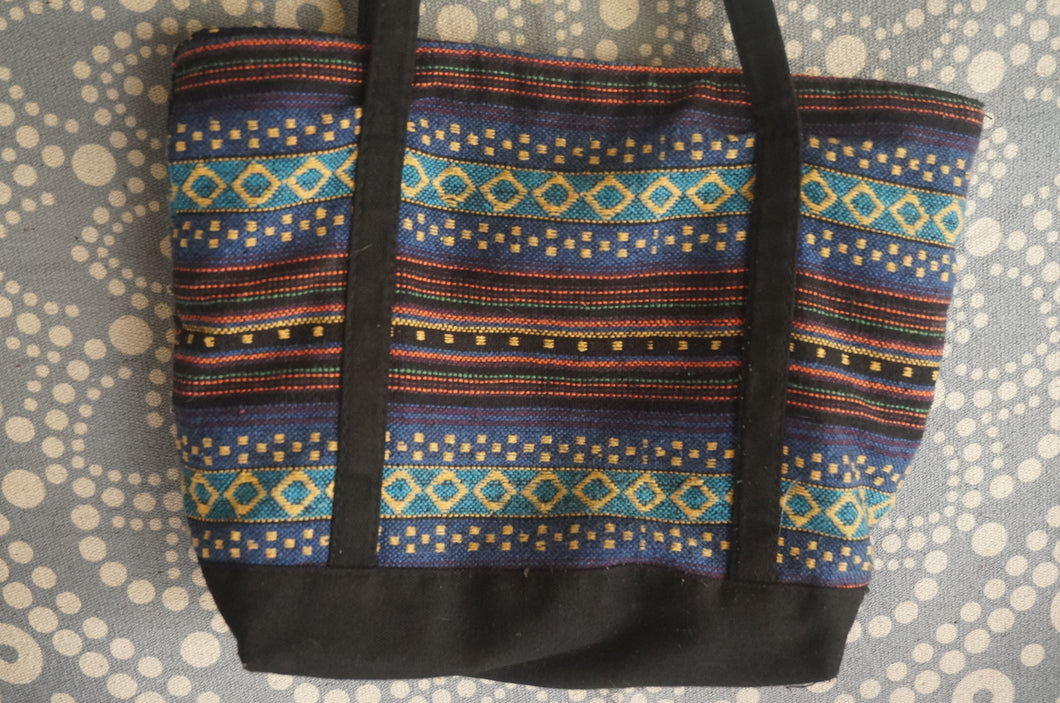 Groovy Blue Hand Bag - ohiohippies.com