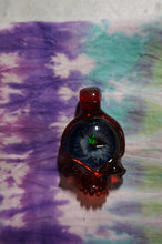 Load image into Gallery viewer, Grateful dead stealie Glass Pendant with beautiful Opal
