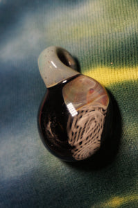 Color-full Jelly Fish 2 Glass Pendant - Caliculturesmokeshop.com