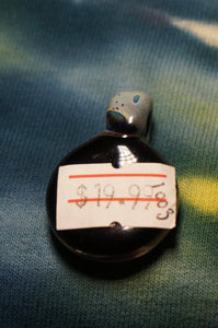 Color-full Jelly Fish 2 Glass Pendant - Caliculturesmokeshop.com