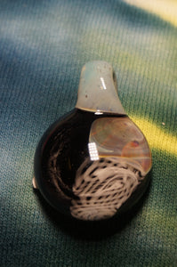 Color-full Jelly Fish 2 Glass Pendant - Caliculturesmokeshop.com
