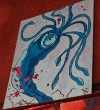 Load image into Gallery viewer, Squid Billy on Canvas - Caliculturesmokeshop.com
